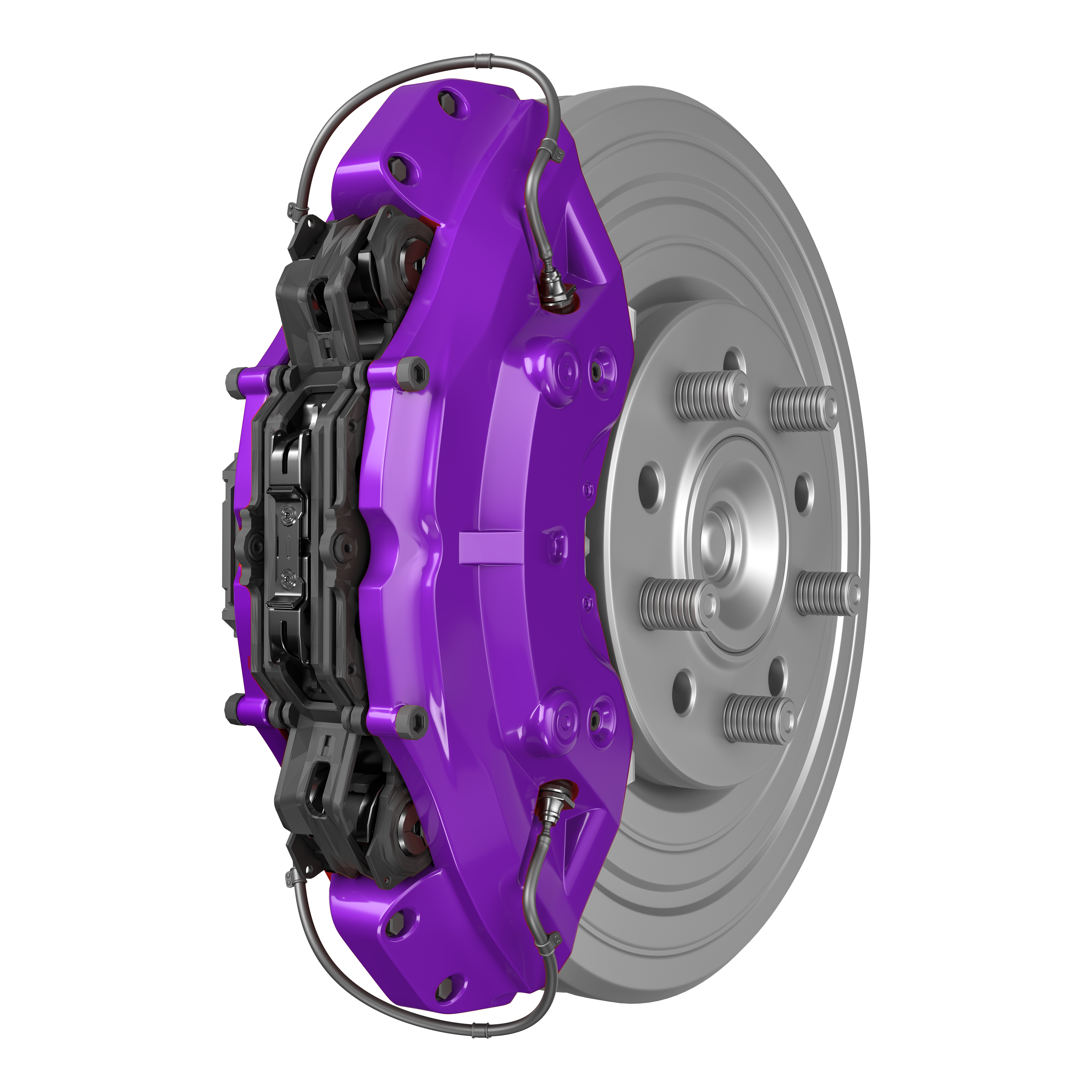Cadbury Purple Pearl Gloss Brake Caliper Paint – High Temp, Heat