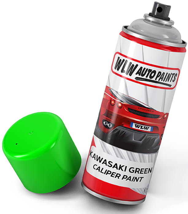 Kawasaki Green Brake Caliper Spray Paint, High Temperature Brake Caliper Spray Paint (400ml Can)