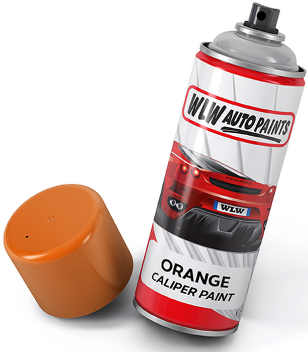 Pure Orange Brake Caliper Spray Paint, High Temperature Brake Caliper Spray Paint (400ml Can)