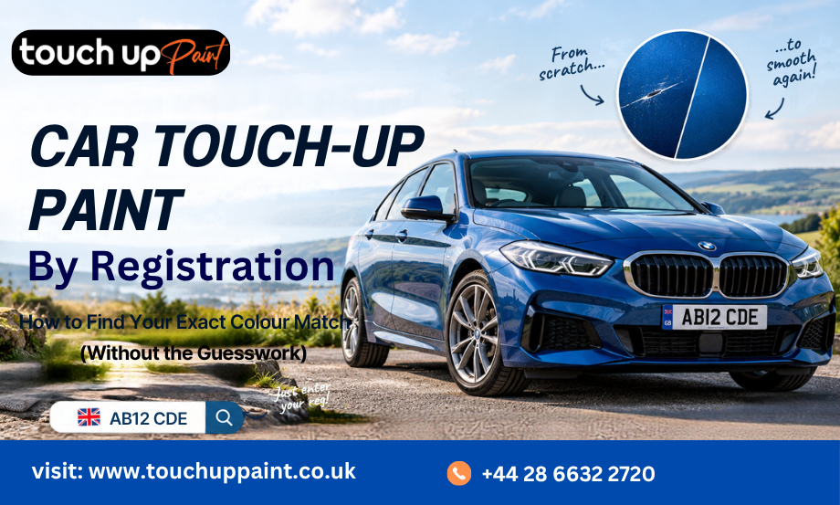 Car Touch-Up Paint by Registration: How to Find Your Exact Colour Match (Without the Guesswork)