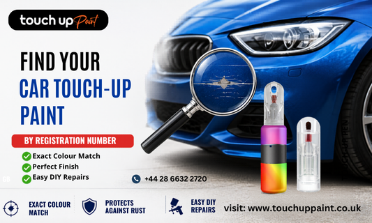 How to Find Your Car Touch-Up Paint by Registration Number (UK Guide)