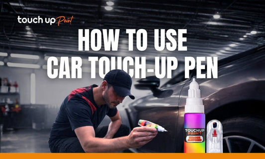How to Use a Car Touch Up Pen to Remove Scratches