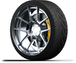 Chrome Alloy Wheel Paint – 400ml Aerosol Spray (Basecoat)