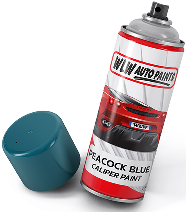 Peacock Blue Brake Caliper Spray Paint, High Temperature Brake Caliper Spray Paint (400ml Can)