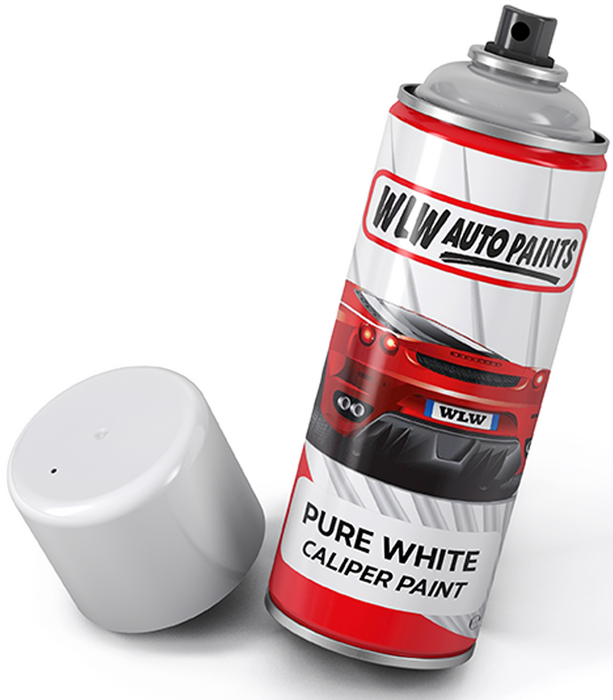 Pure White Brake Caliper Spray Paint, High Temperature Brake Caliper Spray Paint (400ml Can)