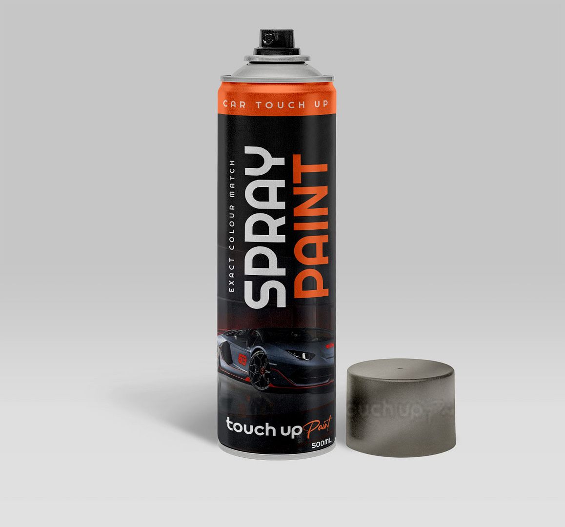 Mini Cooper Sparkling Silver Metallic 2009 Car Aerosol Paint A60