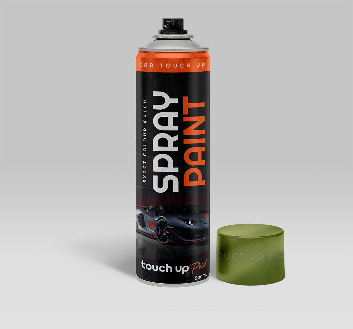 Fiat All Models Verde Guacamole 2007 Car Aerosol Paint 733A