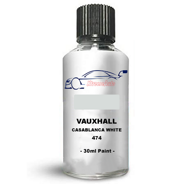 Vauxhall Frontera CASABLANCA WHITE 474 | High-Quality and Easy to Use