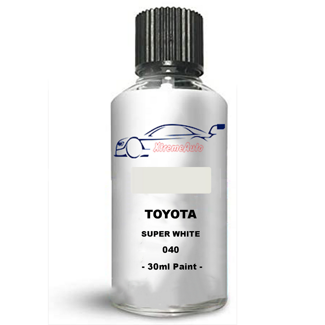 Toyota Matrix SUPER WHITE 040 | High-Quality and Easy to Use