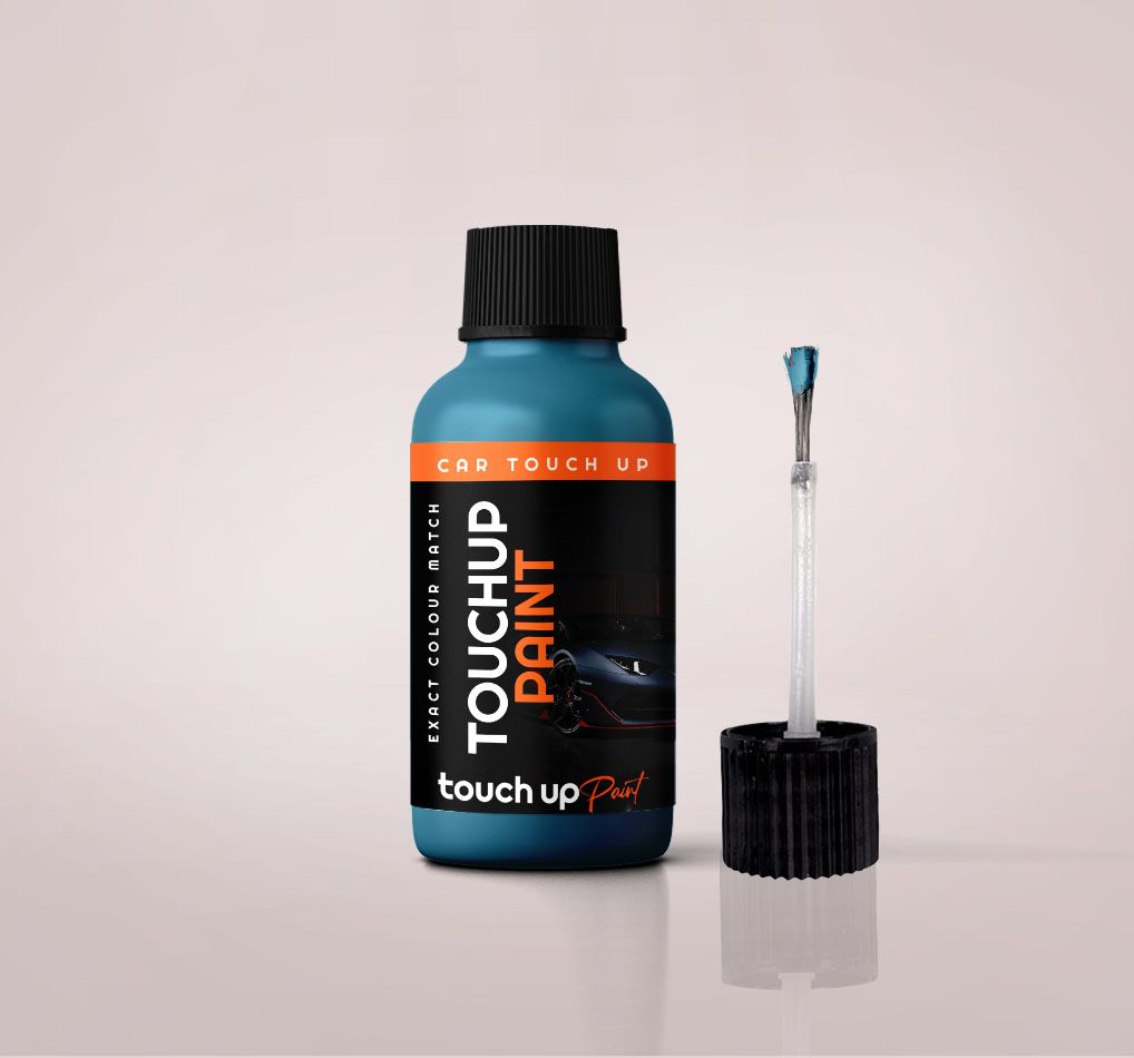 Volkswagen Up Teal Blue 2019 Car Touchup Paint B2, B2B2, C5A, LC5A
