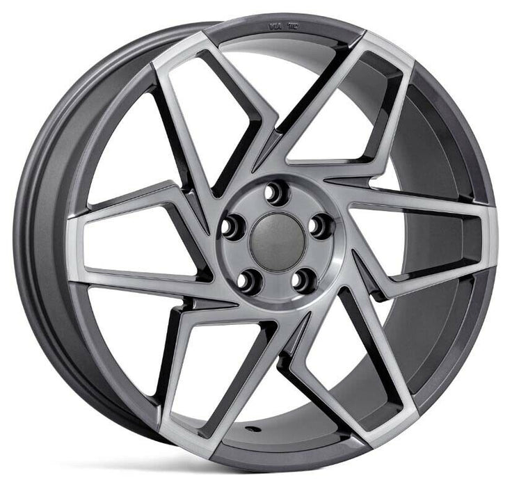 grey l8au Alloy Wheel Paint