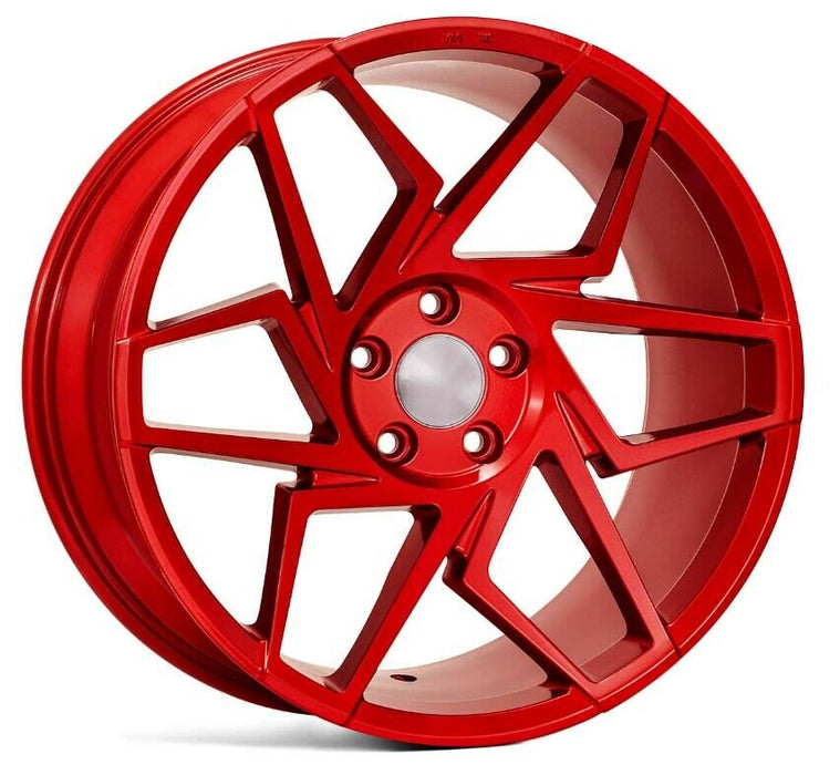 red 27a Alloy Wheel Paint